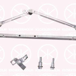 Wiper Linkage, Front, Set, for left-hand drive vehicles, 93171543 (OPEL), 93185526 (OPEL), 1273401 (OPEL), 1273403 (OPEL), 1273420 (OPEL), 93171541 (OPEL), 93185524 (OPEL), 93185528 (OPEL)