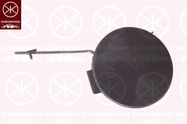 Flap, tow hook, w/primer, Front, not for trim level: Sport, not for trim level: OPC, 02 22 732 (OPEL), 13182878 (OPEL)