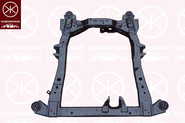 Support Frame/Subframe, with bush, Front Axle, 13321209 (OPEL), 13338889 (OPEL), 13478789 (OPEL), 22769032 (OPEL), 22769034 (OPEL), 22897840 (OPEL)