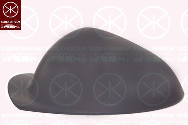 Housing, exterior mirror, w/primer, Left, 13247129 (OPEL), 64 28 302 (OPEL)