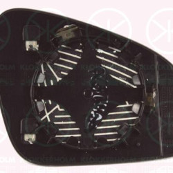 Mirror Glass, exterior mirror, Right, without automatic dimming, Heatable, Convex, 13247132 (OPEL), 14 26 564 (OPEL)