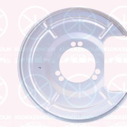 Splash Guard, brake disc, Rear Axle Right, for brake disc diameter [mm]: 292, for vehicles without sports suspension, 05 46 478 (OPEL), 13219214 (SAAB), 13219214 (OPEL)