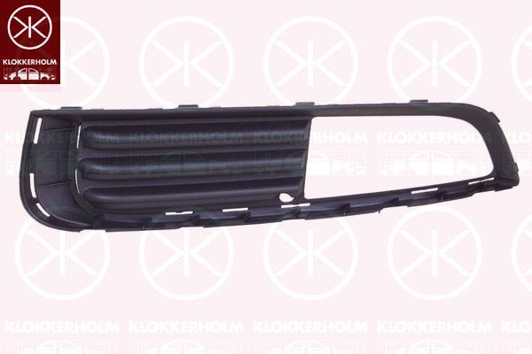 Ventilation Grilles, bumper, Left Front, with hole(s) for fog lights, not for trim level: OPC, 13269929 (OPEL), 14 00 464 (OPEL)