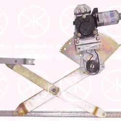 Window Regulator, 2/4-drs, with electric motor, Electric, Right Front, 8970935310 (ISUZU), 8971658810 (ISUZU), 91144856 (OPEL)