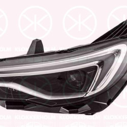 Headlight, LED, Right, with motor for headlamp levelling, Visteon, 3551949 (OPEL), YP00015980 (OPEL), YP00126180 (OPEL), YP00126180 (CHEVROLE)