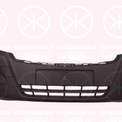 Bumper, Front, black, 44 19 248 (OPEL), 93197275 (OPEL)