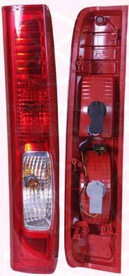 Tail Light Assembly, with bulb holder, white/red, Left, Valeo, 26525-00Q0A (NISSAN), 4416771 (OPEL), 82 00 415 250 (RENAULT), 83 854 431 (OPEL), 93854431 (OPEL)