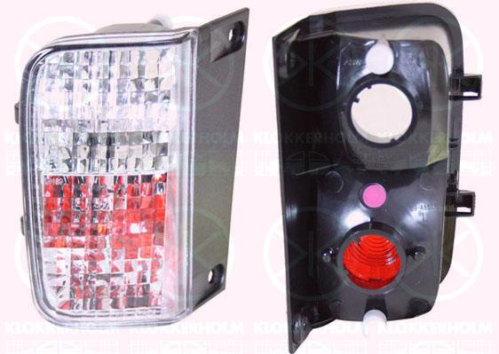 Reverse Light, with front fog light, without bulb holder, Left, 44 12 788 (OPEL), 82 00 968 070 (RENAULT), 8200047555 (RENAULT), 91166243 (OPEL), 93852522 (OPEL), 93863598 (OPEL)