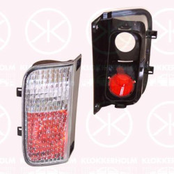 Reverse Light, with front fog light, without bulb holder, Left, 82 00 968 070 (RENAULT), 8200047555 (RENAULT), 91166243 (OPEL), 93852522 (OPEL), 93863598 (OPEL), 26545-00Q0A (NISSAN), 44 19 131 (OPEL)