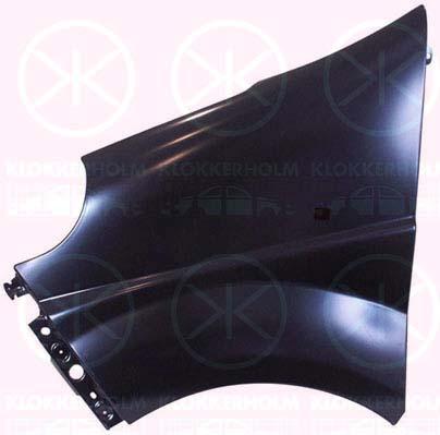 Wing, Right Front, with hole for direction indicator, 44 16 489 (OPEL), 63112 00Q0A (NISSAN), 77 82 524 467 (RENAULT), 91160071 (OPEL)