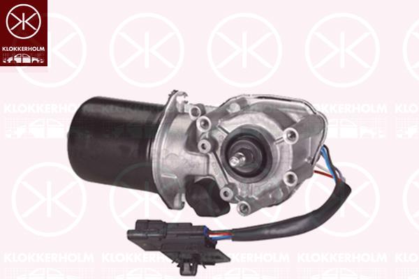 Wiper Motor, Front, Number of pins: 5, Voltage [V]: 12, 28810-00QAB (NISSAN), 28810-00QAC (NISSAN), 4408625 (OPEL), 4414681 (OPEL), 7701055893 (RENAULT), 77010-55893 (NISSAN), 7701473363 (RENAULT), 91160081 (OPEL), 93160791 (OPEL)