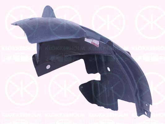 Liner, wheelhouse, Plastic, Left Front, Rear Section, 82 00 291 638 (RENAULT)