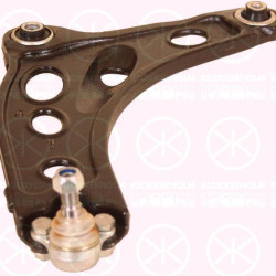 Control/Trailing Arm, wheel suspension, Front Axle Right, with bush, with ball joint, Control Arm, 44 17 178 (OPEL), 44 21 646 (OPEL), 54502 00Q0C (NISSAN), 5450200Q0D (NISSAN), 5450200Q0E (NISSAN), 545049296R (RENAULT), 82 00 395 034 (RENAULT), 82 00 626 961 (RENAULT), 8200395034 (RENAULT), 8200626961 (RENAULT), 8200876657 (RENAULT), 93453323 (OPEL), 93853464 (OPEL), 93853465 (OPEL), 93858865 (OPEL), 93862135 (OPEL)