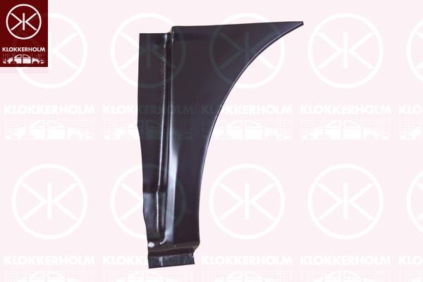 Quarter Panel, Left Rear, Side Panel, Front Section, Repair Panel, Axle Distance [mm]: 3098, 