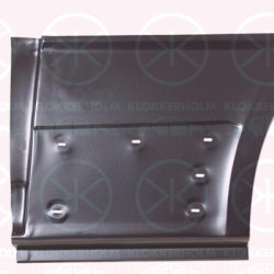 Quarter Panel, Left Rear, Side Panel, Front Section, Repair Panel, Axle Distance [mm]: 3498, 