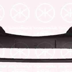 Bumper, Front, Grained, black, 44 07 558 (OPEL), 95517590 (OPEL)