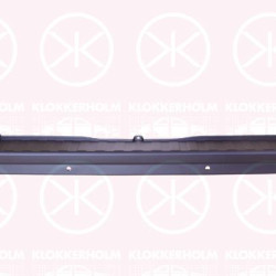 Bumper, w/primer, Rear, with hole(s) for parking distance control, Number of bores: 4, 4407640 (OPEL), 95517610 (OPEL)