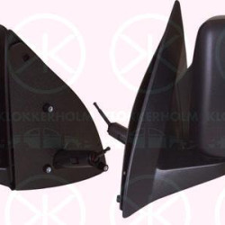 Exterior Mirror, Control: cable pull, Convex, Left, 24432462 (OPEL), 64 28 116 (OPEL)