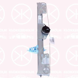 Window Regulator, 4-dr, with comfort function, Electric, Left Rear, 01 40 361 (OPEL), 51814131 (FIAT), 51906920 (FIAT), 95509774 (OPEL)