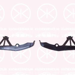 Mounting Bracket, bumper, Set, Front, 16 122 030 80 (PEUGEOT)