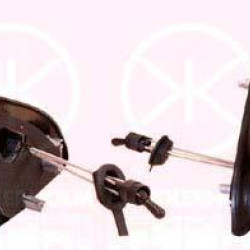 Veidrodėlis, Control: cable pull, Convex, black, Right, 8148 KP (PEUGEOT)