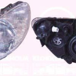 Headlight, H4, for vehicles with headlight levelling, T.Y.C, Right, Illuminance [lx]: 17.5, 6205 S7 (PEUGEOT)