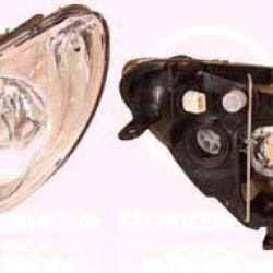 Headlight, H7/H7, for vehicles with headlight levelling, T.Y.C, Left, Illuminance [lx]: 12.5, 6204 S9 (PEUGEOT)