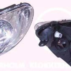 Headlight, H7/H1, for vehicles with headlight levelling, Valeo, Left, Illuminance [lx]: 12.5, 6208 A0 (PEUGEOT)