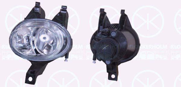 Front Fog Light, H1, Right Front, 6205 T2 (PEUGEOT)