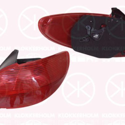 Tail Light Assembly, with bulb holder, Right, 6351 K4 (PEUGEOT), 6351 P1 (PEUGEOT), 6351K4 (PEUGEOT)