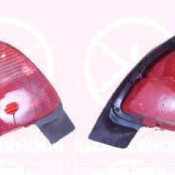 Tail Light Assembly, without bulb holder, Left, 6350 K4 (PEUGEOT), 6350 P1 (PEUGEOT), 6350K4 (PEUGEOT)