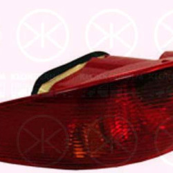 Tail Light Assembly, without bulb holder, Left, 6350 S0 (PEUGEOT)