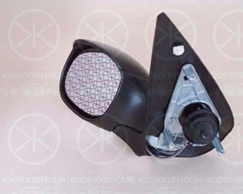 Exterior Mirror, Control: cable pull, Convex, Right, 8148 XY (PEUGEOT)