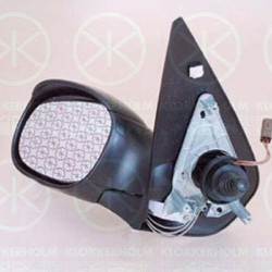 Exterior Mirror, with thermo sensor, Control: cable pull, Convex, Heatable, Right, 8148 YA (PEUGEOT), 8149KA (PEUGEOT), 8149KC (PEUGEOT), 8154JC (PEUGEOT)