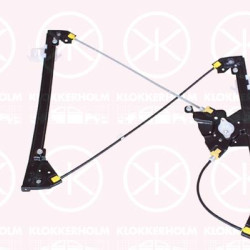 Window Regulator, 4-dr, without electric motor, Electric, Right Front, 9221 E7 (PEUGEOT), 9221 E9 (PEUGEOT), 9221 G0 (PEUGEOT)