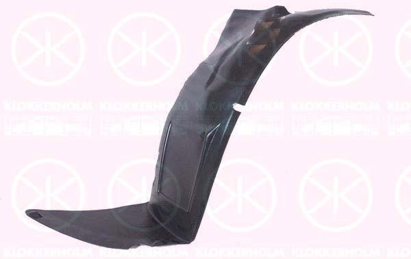 Liner, wheelhouse, Plastic, Right Front, Front Section, Trim Level: XS, S16, GT, GTI, 7136 CW (PEUGEOT), 7136 J2 (PEUGEOT)