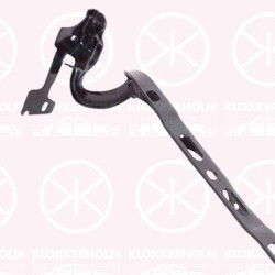 Hinge, bonnet, Right, 96 728 640 80 (PEUGEOT)