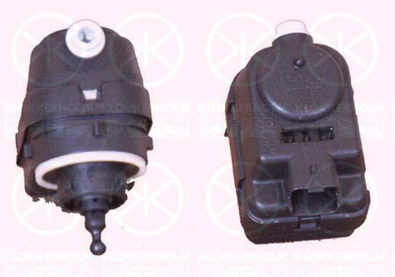 Actuator, headlight levelling, Electric, Valeo-type, 6224 C0 (PEUGEOT), 6224C0 (DS), 6224C0 (CITROEN)