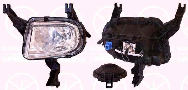 Front Fog Light, Left Front, Bosch-type, 6204 Q9 (PEUGEOT)