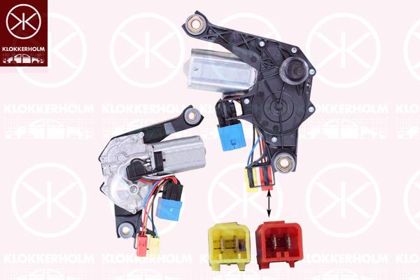 Wiper Motor, Rear, Voltage [V]: 12, 6405 H0 (PEUGEOT), 6405G6 (PEUGEOT), 6405G6 (DS), 6405G6 (CITROEN), 6405H0 (DS), 6405H0 (CITROEN)