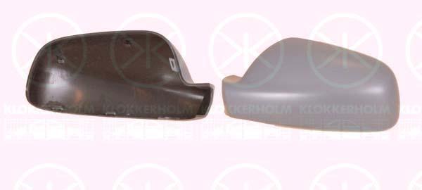 Housing, exterior mirror, w/primer, Left, 8152 75 (PEUGEOT)