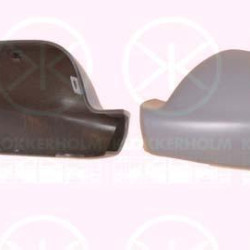 Housing, exterior mirror, w/primer, Left, 8152 75 (PEUGEOT)