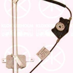 Window Regulator, 4-dr, without electric motor, Electric, Left Front, OE-TYPE, 9221 K0 (PEUGEOT)