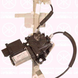 Window Regulator, with electric motor, with comfort function, Electric, Left Rear, 9223 A2 (PEUGEOT), 922366 (PEUGEOT)