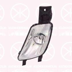 Front Fog Light, H8, without bulb holder, Left Front, 6208 X5 (PEUGEOT)