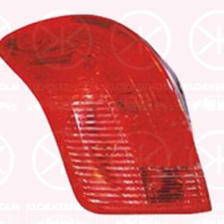 Tail Light Assembly, with bulb holder, Left, 6350 FF (PEUGEOT)