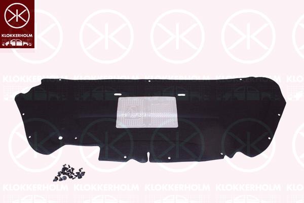 Engine Compartment Noise Insulation, Centre Section, Fitting Position: Bonnet, 7979 J8 (PEUGEOT)