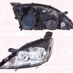 Priekinis žibintas, H7/HB3, with motor for headlamp levelling, Left, Illuminance [lx]: 17.5, 9677523080 (PEUGEOT)