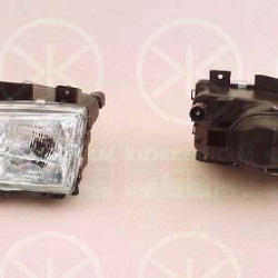 Headlight, H4, for vehicles without headlight levelling, Depo, Right, Illuminance [lx]: 17.5, 6205 78 (PEUGEOT)