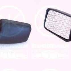 Exterior Mirror, Control: cable pull, Convex, Left, 8148 J1 (PEUGEOT)